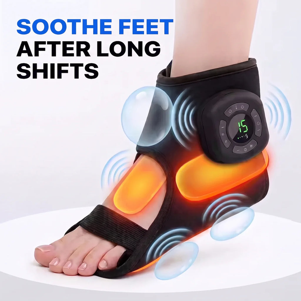 Heated Foot Massager Wrap for Foot and Ankle Relaxation