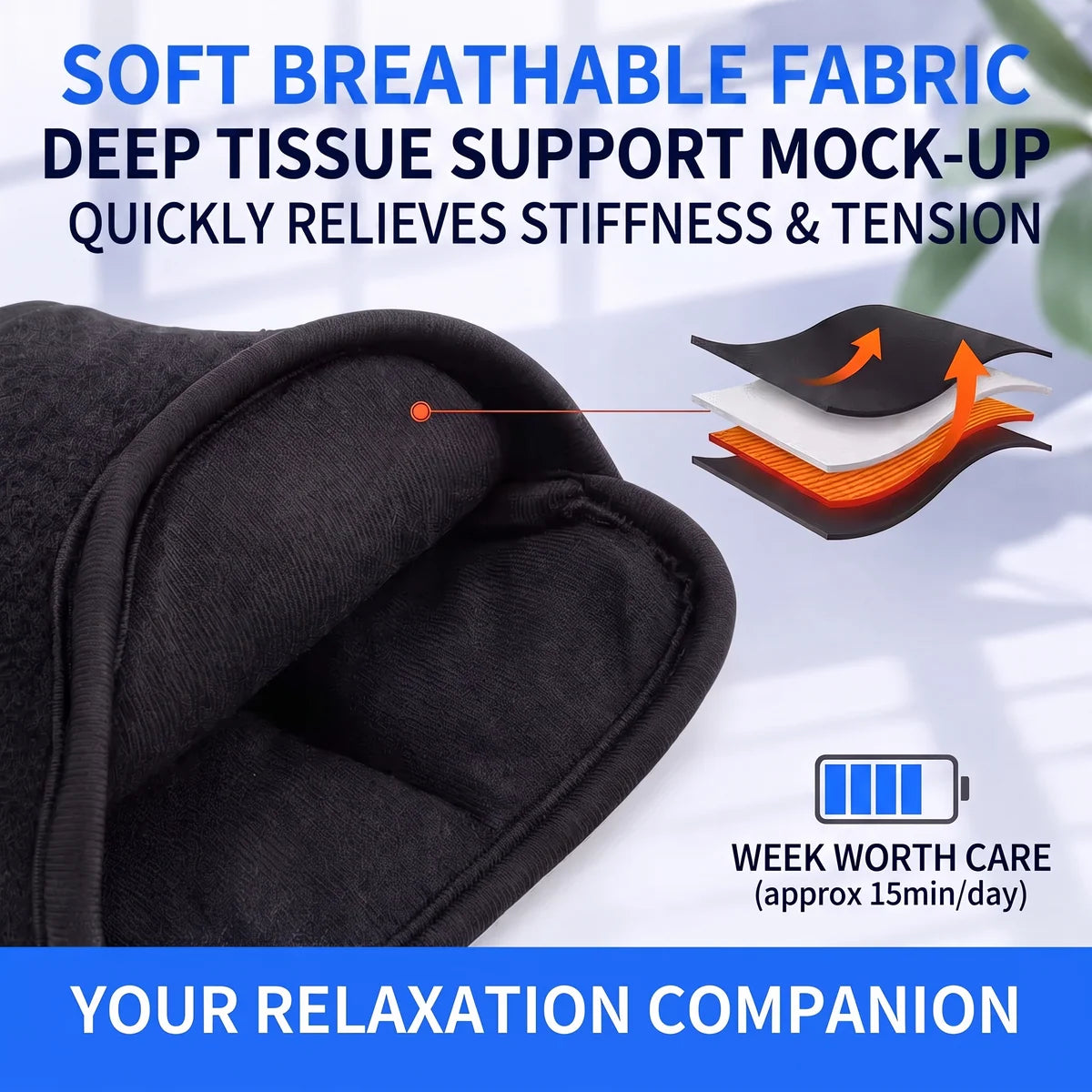 Heated Foot Massager Wrap for Foot and Ankle Relaxation